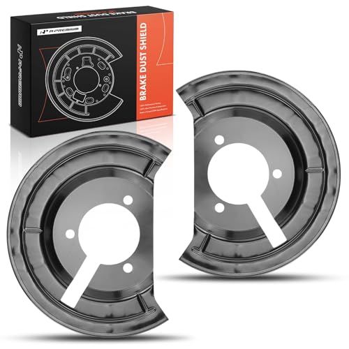 A-Premium Front Driver and Passenger Brake Dust Shield Compatible with Dodge and Ram Models - Ram 1500 2002-2010, 1500 2011-2018, 1500 Classic 2019, 2-PC Set 2