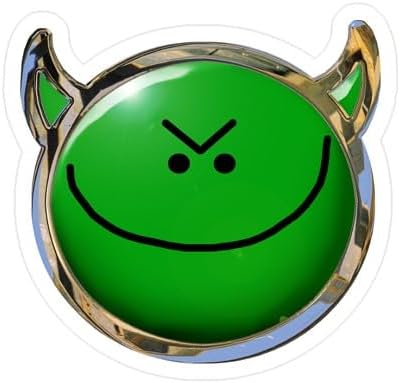 CafePress MHI Logo 1A Small Die Cut Sticker, 3"x4" Glossy Finish