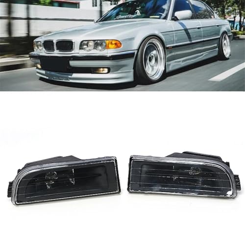 Couverture calandre phare pour remplacer grille cassée BMW E38 1995-2001 antibrouillard - 7