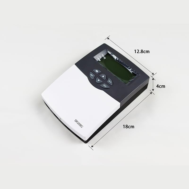 Front and back view of the MISOL Solar Water Heater Controller