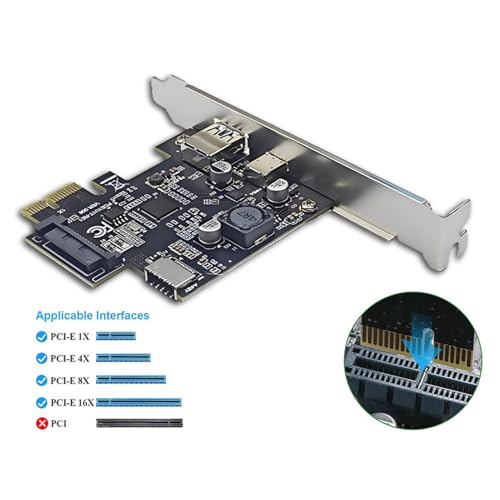 Tarjeta de expansión USB 3.2 Gen1 con múltiples interfaces rápidas de datos 5