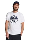 Kurzarm NORTH SAILS - Men\'s regular T-shirt with printed logo - Size XXL