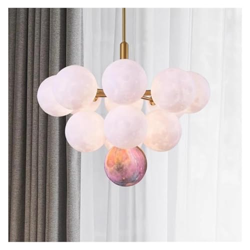 Lampe à suspension boule moderne Chaner illumine votre salon ou chambre de fille