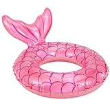 【Imprescindible para Verano】: Este anillo de natación hinchable es perfecta para instalaciones acuáticas como piscinas, playas y parques acuáticos. Ideal para aprender a nadar y jugar. ¡Venga a disfrutar de un verano relajante con su familia y amigos! Nota: Los niños deben usarla bajo la supervisión de adultos.