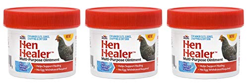 Manna Pro 3 Pack of Hen Healer Multi-Purpose Ointment, 2 Ounces Each, Helps Support Healing