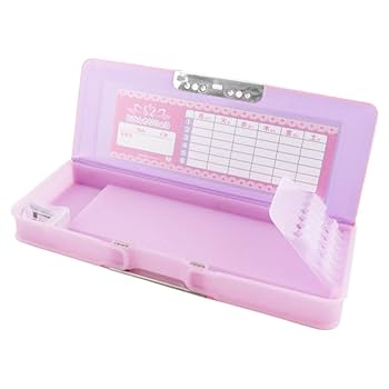 Amazon | サンスター文具 筆箱 ヨコピタ ライトピンク S1313860