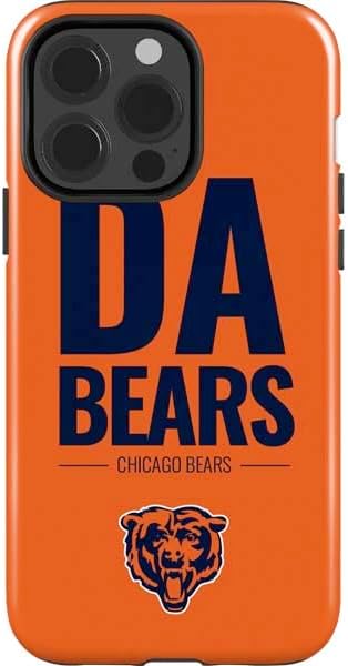 Skinit Impact Phone Case Compatible with iPhone 14 Pro - Officially Licensed NFL Chicago Bears Large Logo Design