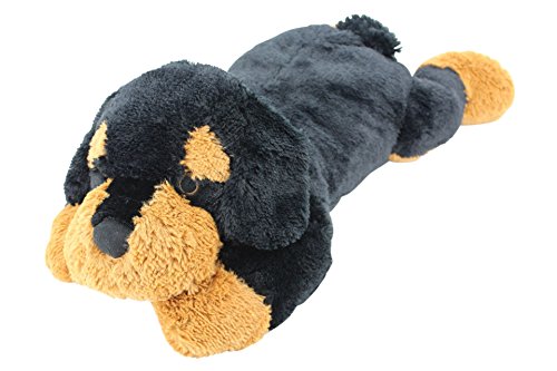Sweety Toys 5512 XXL Riesen Rottweiler Plüschhund - ca. 80 cm groß - Kuschelhund Teddybär Plüschtier Plüsch Plüschbär Sweety-Toys – Bild 4