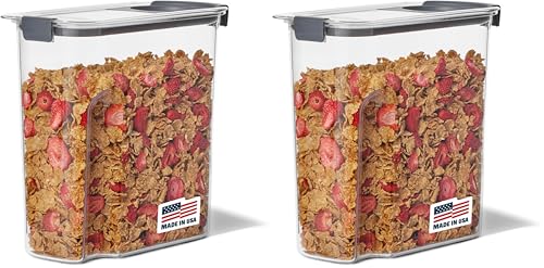 Image of Rubbermaid Brilliance Airtight Food Storage Container | BPA-Free | Dishwasher-Safe | 32oz Capacity | Pack of 2