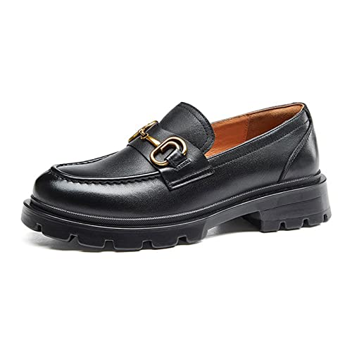 Chaussures pour femmes en cuir décontractées pour le bureau et la marche