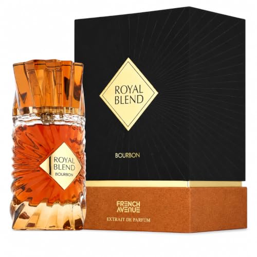 Image of French Avenue Royal Blend Bourbon Eau De Parfum 100ml | Premium Unisex Perfume | Spicy Oriental Fragrance | Long Lasting Luxury EDP for Men & Women