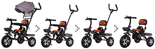 NUBAO Dreiräder Für Kinder ab 1 Kinder Trike 3 in 1 Kinder Dreirad Fahrrad mit Elternlenker Baldachin Farbe Max Last… – Bild 8