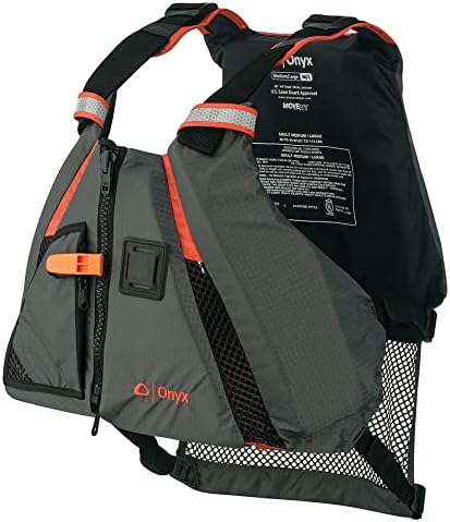 Onyx MoveVent Dynamic Paddle Sports Life Vest, Orange, XL/2XL
