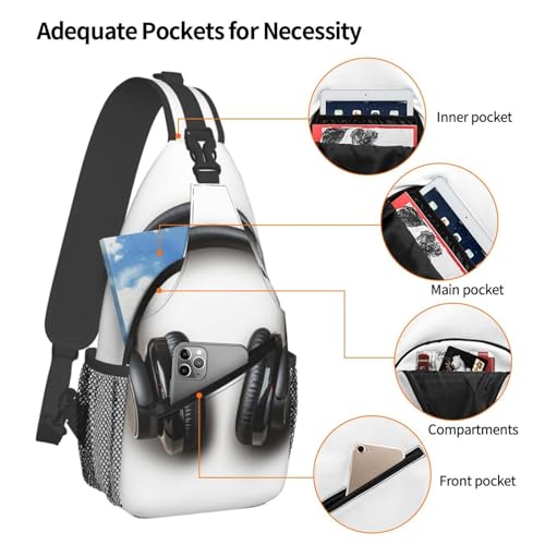 Bolso pequeño tipo bandolera para senderismo unisex miniatura 4