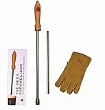 Casual Panache 1571F Campfire Beer Caramelizer Poking Tool (W/Extra Rod & Glove) Novelty Beer Accessories for Camping & Home Brewing - Perfect Beer Gifts for Men, Women, Boyfriends, Holidays