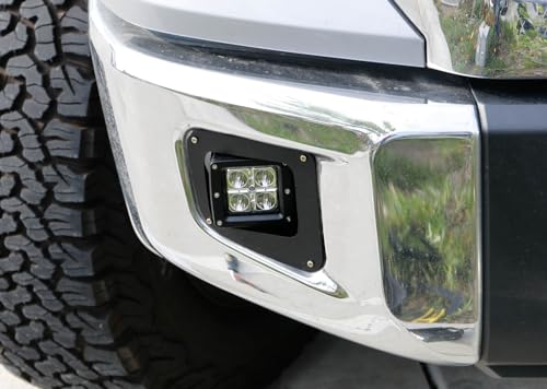 Kit de luces LED para niebla blancas iJDMTOY para Toyota Tundra 2014-21 miniatura 5