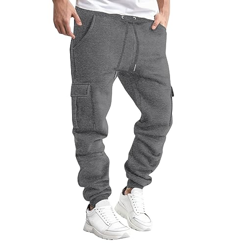 Pantalon de travail homme chaud style parachute pour randonnée et hiver