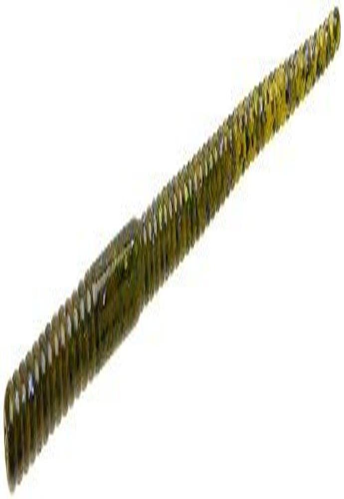 Zoom Shakey Head Worm-Pack of 20 (Watermelon Candy, 5-Inch)