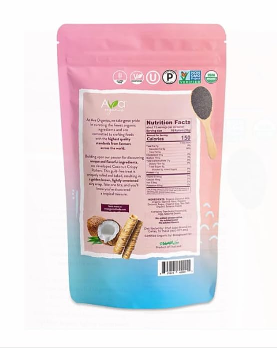 Organics Coconut Crispy Rollers (14.1 oz.)