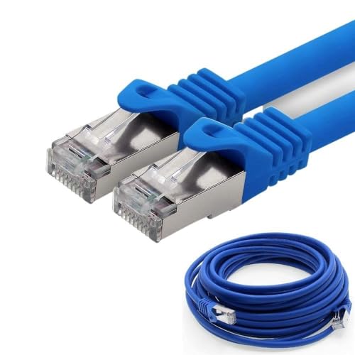 IRENIS 1 Metre CAT7 Kablo S/FTP LSZH Ethernet Network Lan Ağ Kablosu Mavi