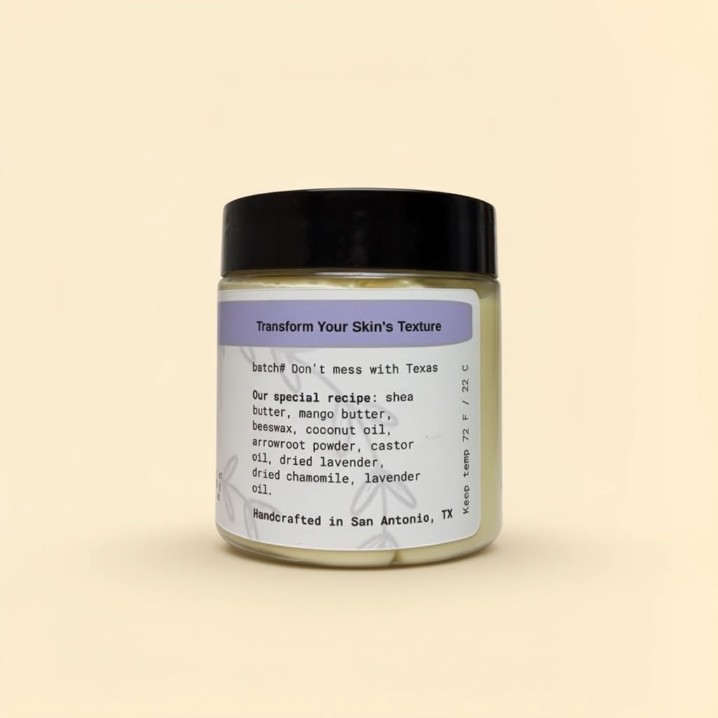 Body Butter | Mango & Shea | Rich Hydration | Silky Healing | Anti-aging | Moisturizing