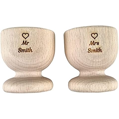Hoolaroo Personalised Mr & Mrs Egg Cups Cover