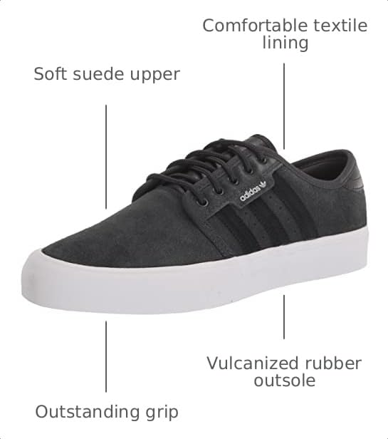Image of Adidas Men's C76129 Seeley Sneaker