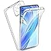 Produktbild Hülle Für Xiaomi mi11 Lite Hülle Silikon 360 Grad transparent Handyhülle, Silikon Crystal Full Schutz Cover 2in1 PC Rückseite. Cover Case 360 Staub- und sturzsicher Für Xiaomi mi11 Lite