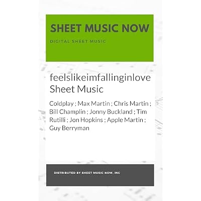 feelslikeimfallinginlove Sheet Music