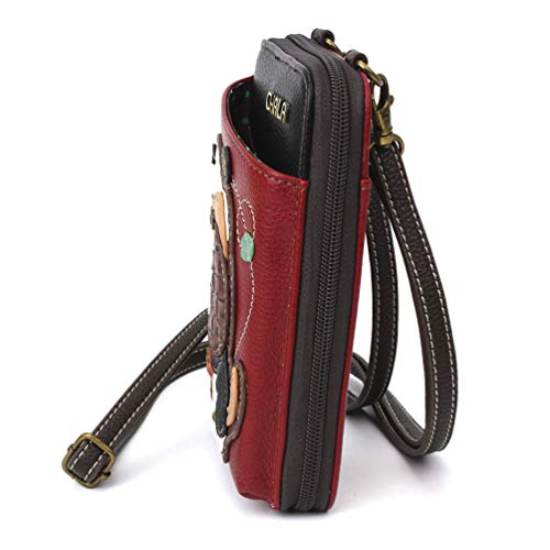 Image of CHALA Wallet Crossbody Cell Phone Purse - Women Faux Leather Multicolor Handbag with Adjustable Strap