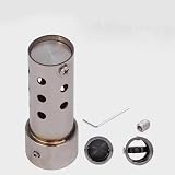Protezione Del Tubo Di Scarico 20mm 25mm 30mm Per Silenziatore Di Scarico Per Moto Rumore Suono(Silver-30mm)