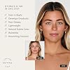SALTYFACE - Tanning Moisturizer - Self Tanner for Face - Natural Subtle Color - Green Tea & Hyaluronic Acid - No Color Transfer - Non-Clogging - Face Tanner - Vegan Skin Care - 1.35 FL OZ (40 ML)