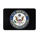 SIYTUAU Seal of The United States House of Representatives Bathroom Rugs 16x24 Inch Ultra Soft Non Slip Bath Mat Kitchen Bedroom Rug Door Mat