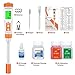 Smart pH Meter for Food - Digital pH Tester with All Accessories | YINMIK Lab pH Meter | pH Thermometer for Food | Professional pH Reader for Hot Sauce, Dough, Cosmetic, Fermentation, Kombucha, Wine