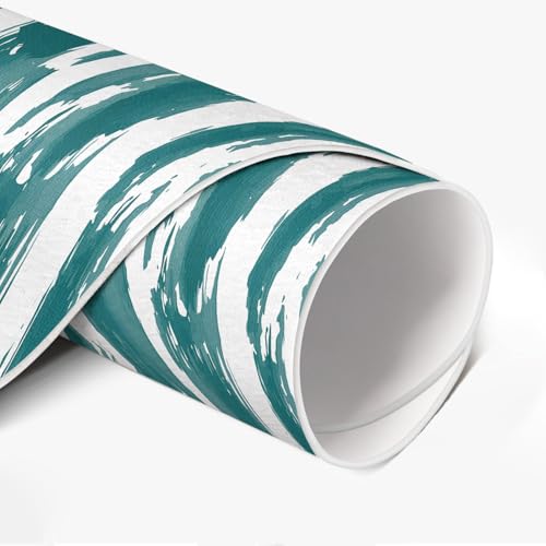 Tapis vinyle durable et élégant avec motif lignes abstraites pour intérieur chic