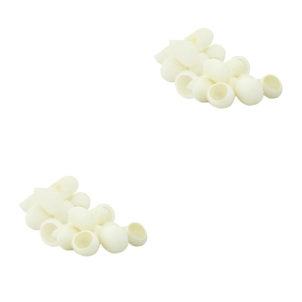 WOONEKY 2 Set Di Scrub Esfoliante Per Il Viso Per Pelle Grassa Detergente Viso in Seta Naturale Della Pelle 200 Pezzi*2