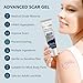 Silicone Scar Gel: Silicone Gel for Scars - Improve Scar Appearance for Old and New Scars - Medical Grade Silicone - Advanced Scar Gel - Scalds - Surgery - Injury - Stitches - Burns - 20g