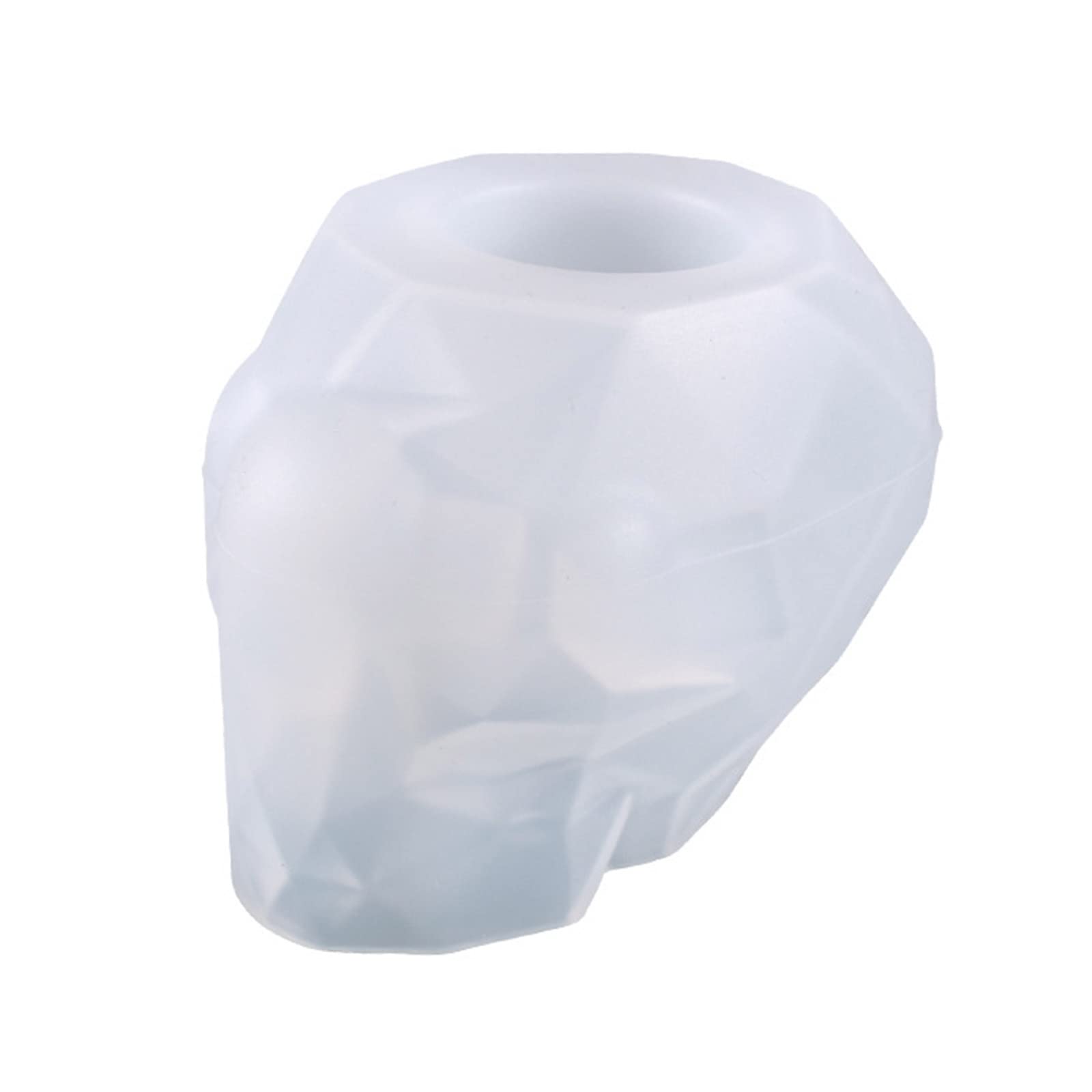 NIHENHAO Skull Storage Jars Epoxy Resin Mold Pen Holder Flower Planter Silicone Mould
