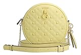 Con esta bolsa para cadáveres cruz de GUESS hiciste una declaración de moda. El bolsa impresiona con su forma redonda única, lo que hace que cada atuendo sea muy especial. Tu nuevo querido estará decorado con remaches. Dimensiones: 18.5 x 19 x 7.5 cm