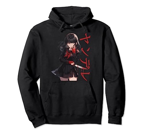Gesugao Yandere Manga Anime Girl Personaje Sudadera con Capucha