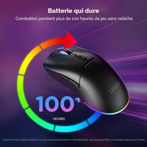 Optique Sans Fil Lenovo Legion M220 5000DPI RGB - vue 8