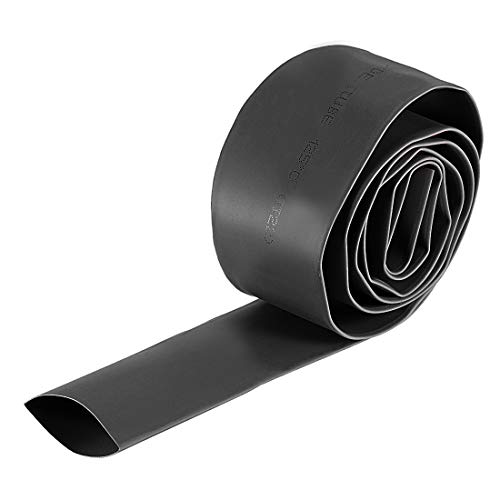Gaine thermorétractable 22 mm uxcell contre l'usure de câble noir