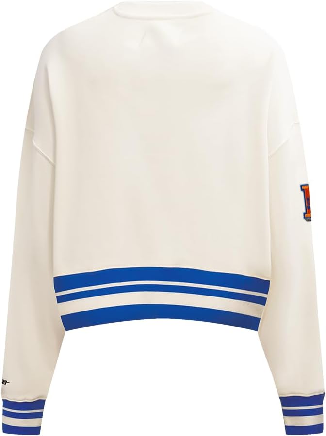 Pro Standard NBA womens Womens Nba Retro Classics Brushed Back French Terry Crewneck Sweatshirt - Image 2