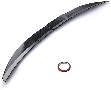ABS Car Rear Spoiler for Kia K5 2011-2023, Three Stage Adjustable Trunk Roof Tail Window Top Wing Lip Tail Stem Strip, Styling Decoration Modification Accessories,A/Carbon Fiber