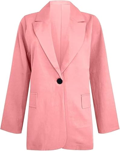 Blazer feminino de cor sólida 2 peças, conjuntos de blazer feminino 2 peças, conjunto de terno femin