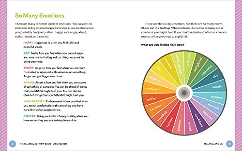 The Feelings Activity Book For Children: 50 Activities To Identify, Understand, And Manage Your Feelings #TOP3