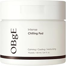OBgE Chilling Pad Intense Chilling Pad 70 Pads / Soothing Water Cooling / Tee Tree / CICA / Soothing Effect / Refreshing Herb Chilling