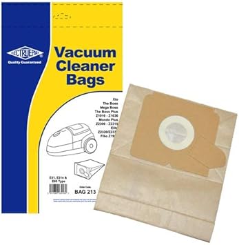 Electruepart E51 E51n E65 Type Vacuum Cleaner Dust Bags For Electrolux The Boss Z1010 Z1036 Pack Of 5 Amazon Co Uk Home Kitchen