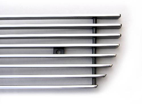 Image of T-Rex 21206 Horizontal Aluminum Polished Finish Billet Grille Insert and Overlay for GMC Sierra 2500HD /3500