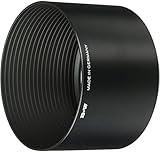 Diámetro: 77 mm B+W 77MM Aluminum Tele-Hood #960 - Parasol (7,7 cm) Negro